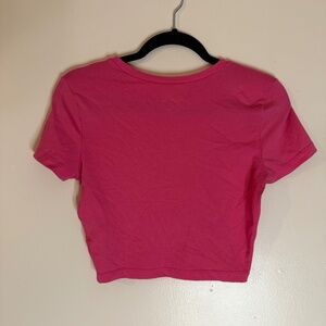 WIld Fable Pink Baby Tee